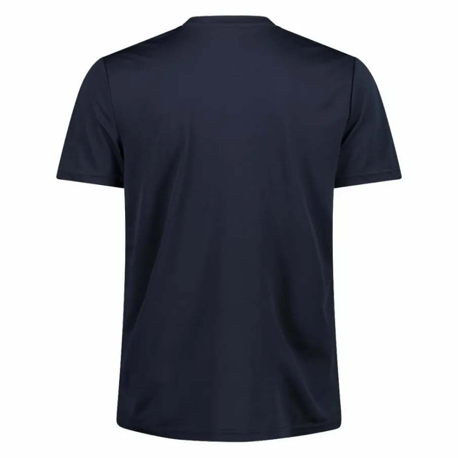 Uomo CMP Polo E T-Shirt^Maglia a maniche corte girocollo da uomo con logo