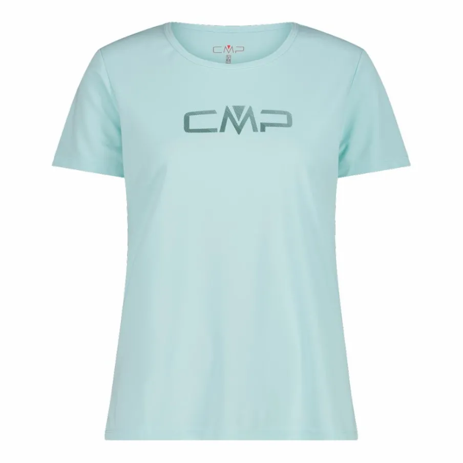 Donna CMP Polo E T-Shirt^Maglia a maniche corte girocollo da donna con logo