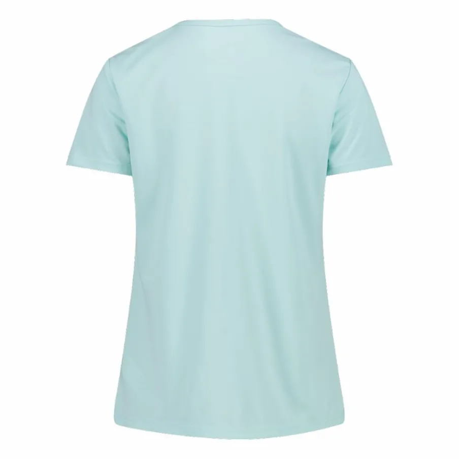 Donna CMP Polo E T-Shirt^Maglia a maniche corte girocollo da donna con logo