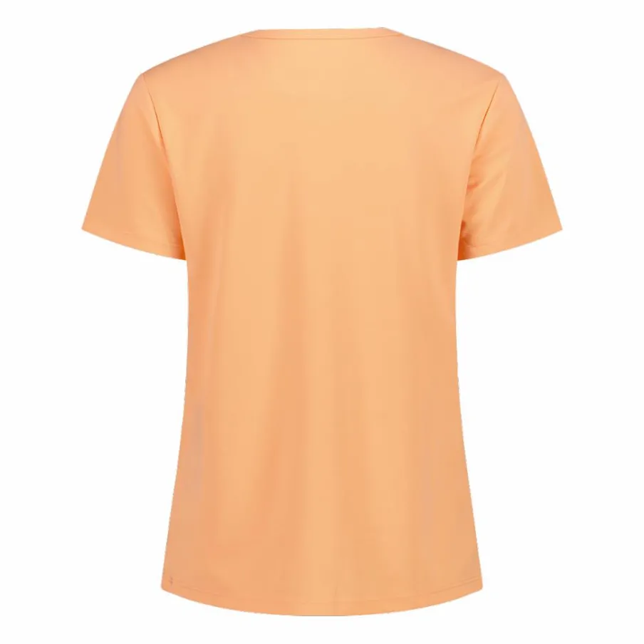 Donna CMP Polo E T-Shirt^Maglia a maniche corte girocollo da donna con logo