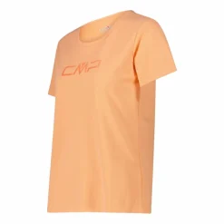 Donna CMP Polo E T-Shirt^Maglia a maniche corte girocollo da donna con logo