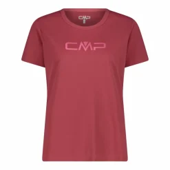 Donna CMP Polo E T-Shirt^Maglia a maniche corte girocollo da donna con logo