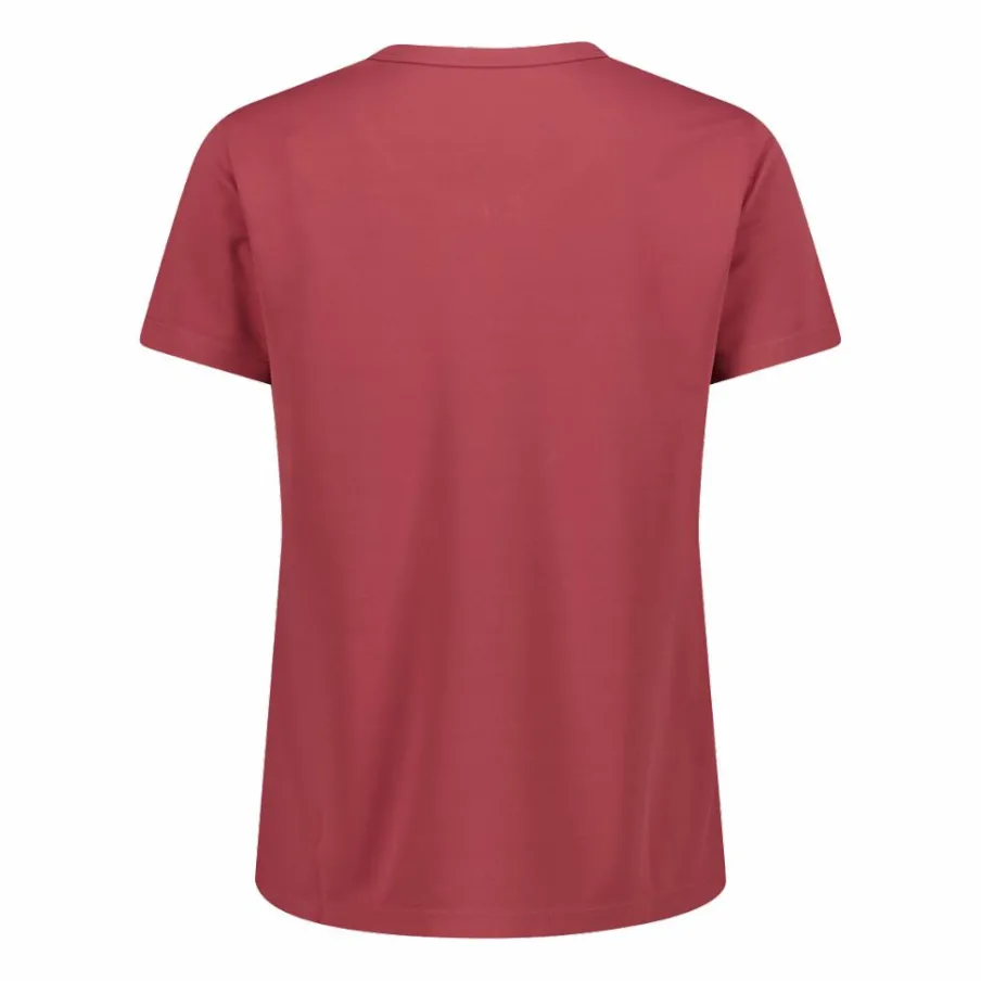 Donna CMP Polo E T-Shirt^Maglia a maniche corte girocollo da donna con logo