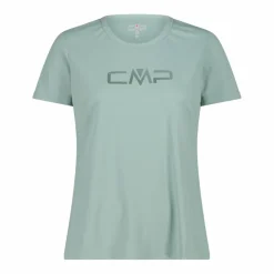 Donna CMP Polo E T-Shirt^Maglia a maniche corte girocollo da donna con logo