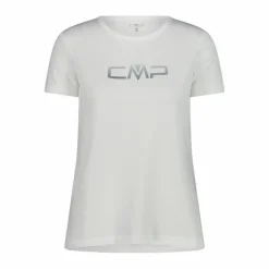 Donna CMP Polo E T-Shirt^Maglia a maniche corte girocollo da donna con logo