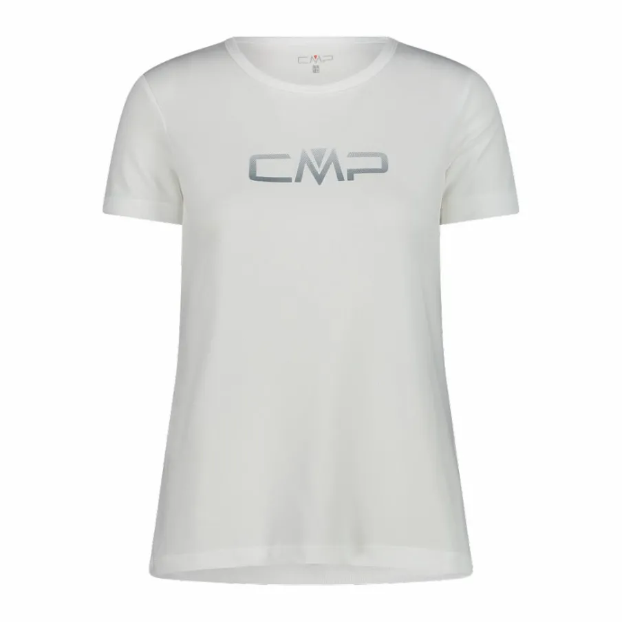 Donna CMP Polo E T-Shirt^Maglia a maniche corte girocollo da donna con logo