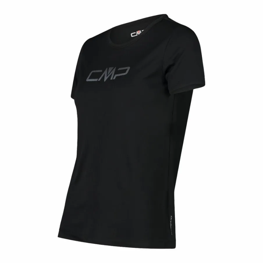 Donna CMP Polo E T-Shirt^Maglia a maniche corte girocollo da donna con logo