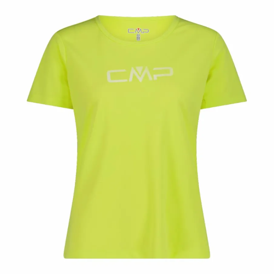 Donna CMP Polo E T-Shirt^Maglia a maniche corte girocollo da donna con logo