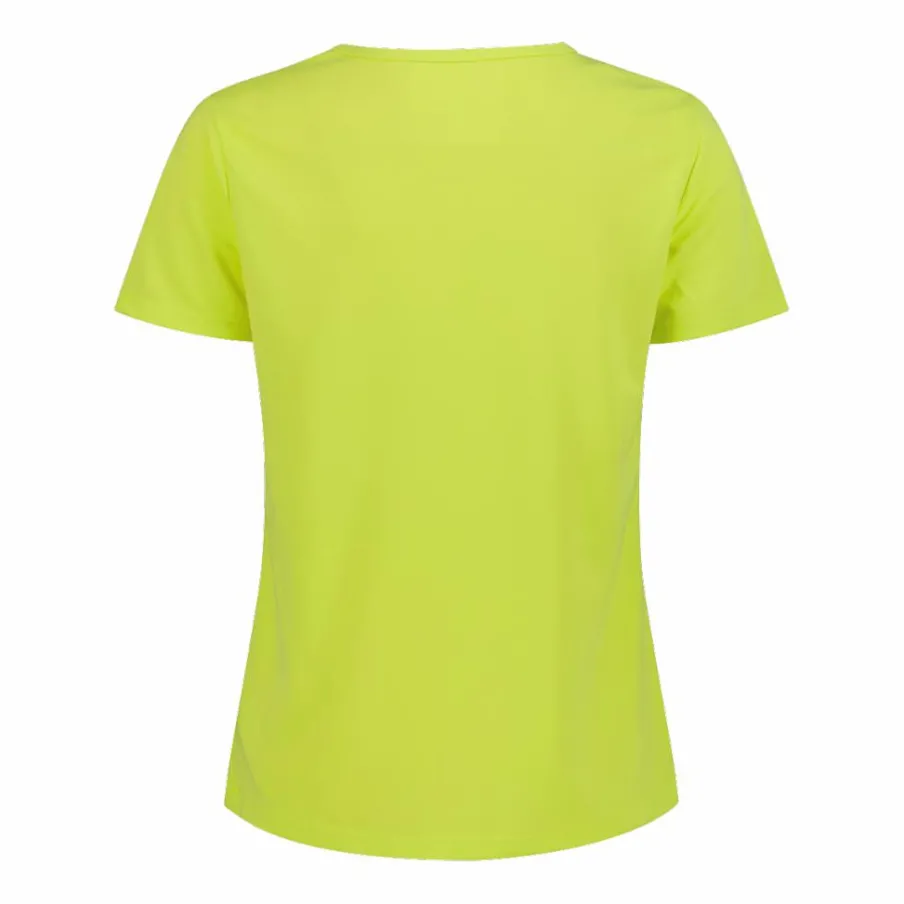 Donna CMP Polo E T-Shirt^Maglia a maniche corte girocollo da donna con logo