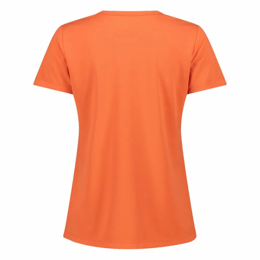 Donna CMP Polo E T-Shirt^Maglia a maniche corte girocollo da donna con logo