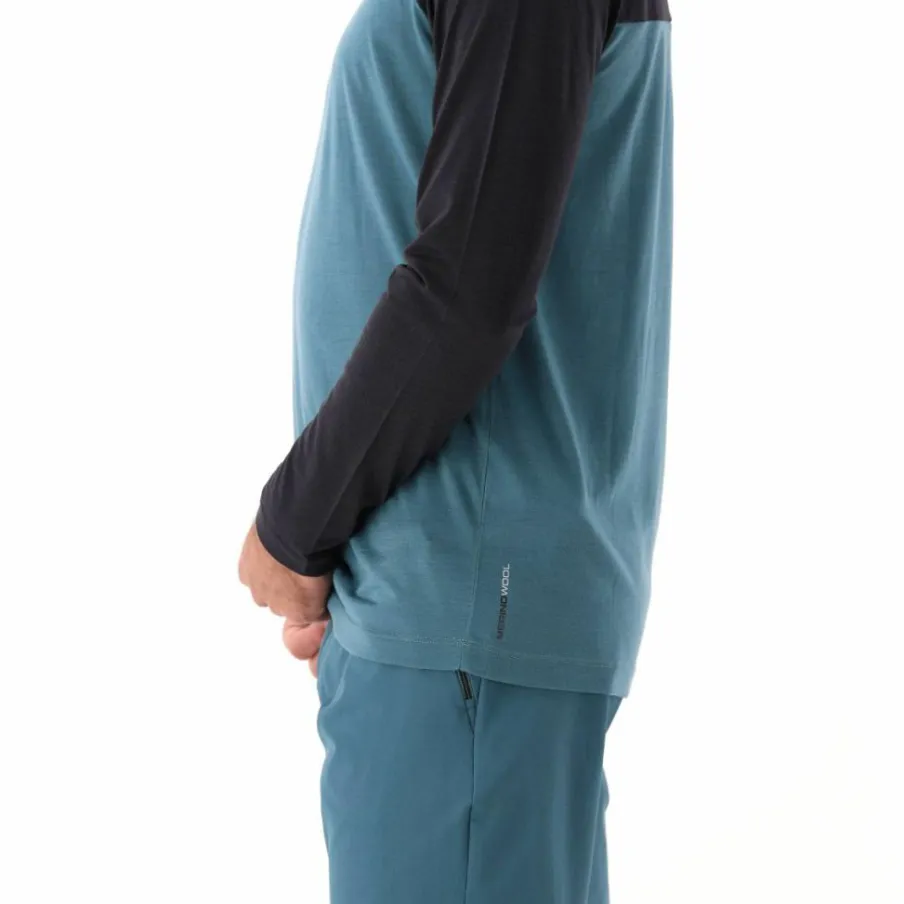 Uomo CMP Polo E T-Shirt^Maglia a maniche lunghe da uomo in merino Unlimitech