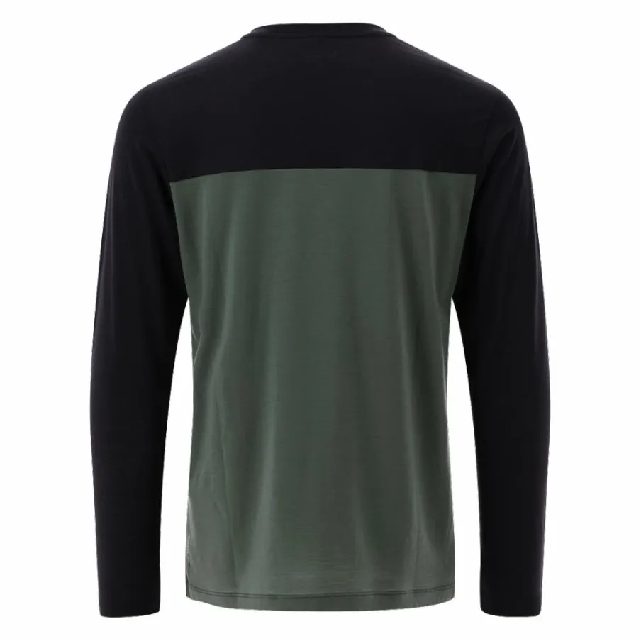 Uomo CMP Polo E T-Shirt^Maglia a maniche lunghe da uomo in merino Unlimitech