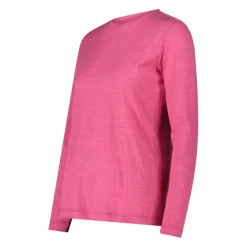 Donna CMP Polo E T-Shirt^Maglia a maniche lunghe da donna con Performance Merino Unlimitech