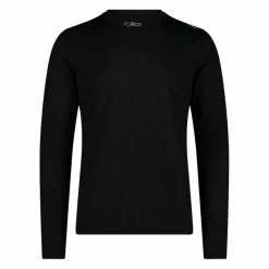 Uomo CMP Polo E T-Shirt^Maglia a maniche lunghe da uomo con Performance Merino Unlimitech