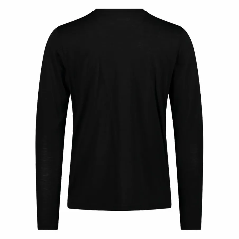 Uomo CMP Polo E T-Shirt^Maglia a maniche lunghe da uomo con Performance Merino Unlimitech