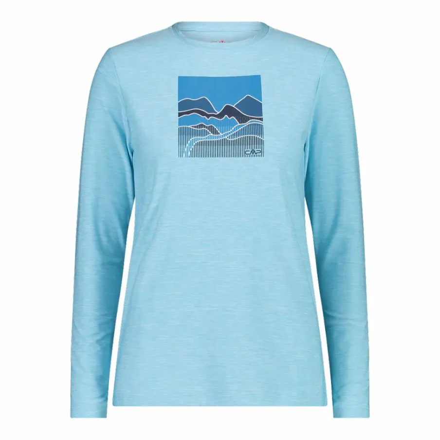 Donna CMP Polo E T-Shirt^Maglia a maniche lunghe da donna