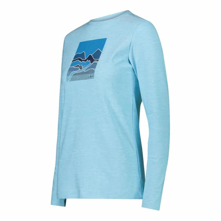 Donna CMP Polo E T-Shirt^Maglia a maniche lunghe da donna