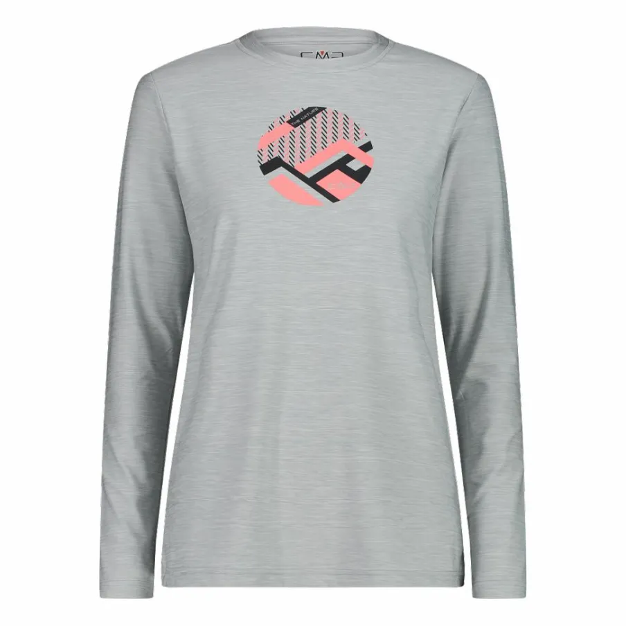 Donna CMP Polo E T-Shirt^Maglia a maniche lunghe da donna