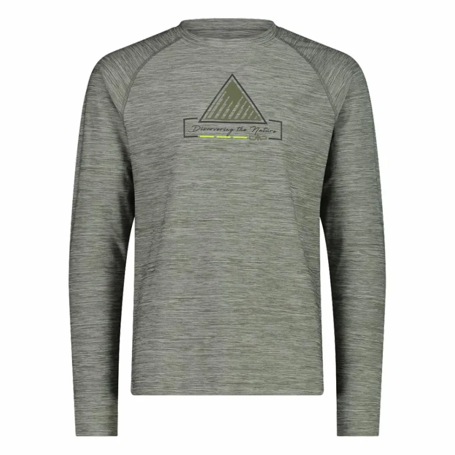 Uomo CMP Polo E T-Shirt^Maglia a maniche lunghe da uomo