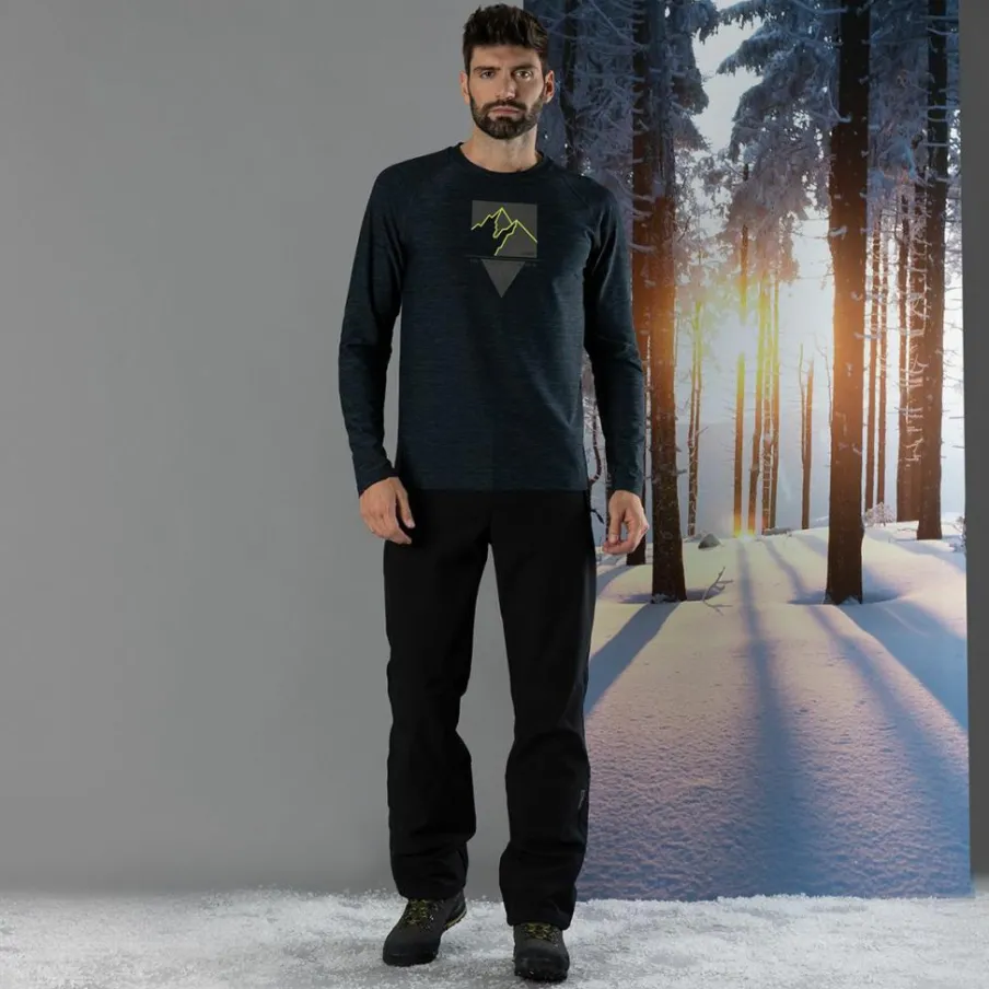 Uomo CMP Polo E T-Shirt^Maglia a maniche lunghe da uomo