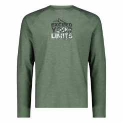 Uomo CMP Polo E T-Shirt^Maglia a maniche lunghe da uomo