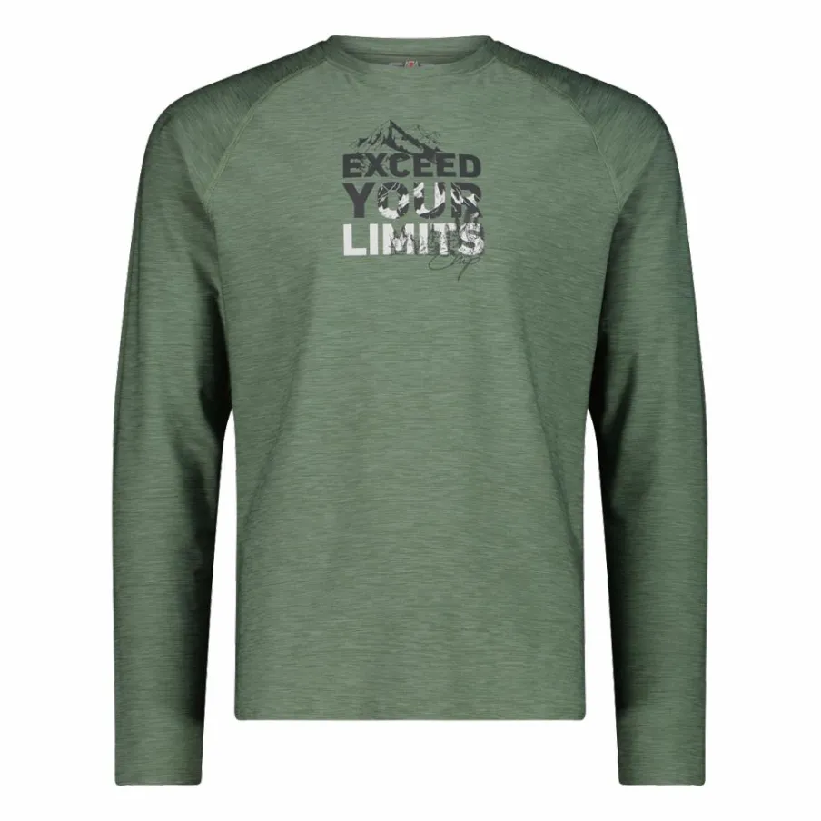 Uomo CMP Polo E T-Shirt^Maglia a maniche lunghe da uomo