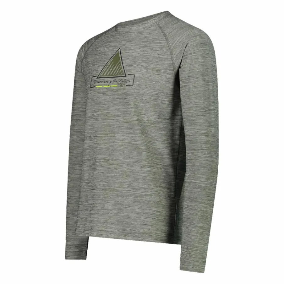 Uomo CMP Polo E T-Shirt^Maglia a maniche lunghe da uomo