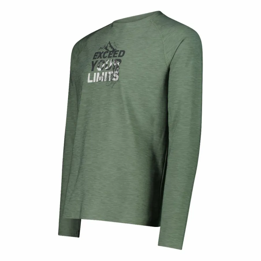 Uomo CMP Polo E T-Shirt^Maglia a maniche lunghe da uomo