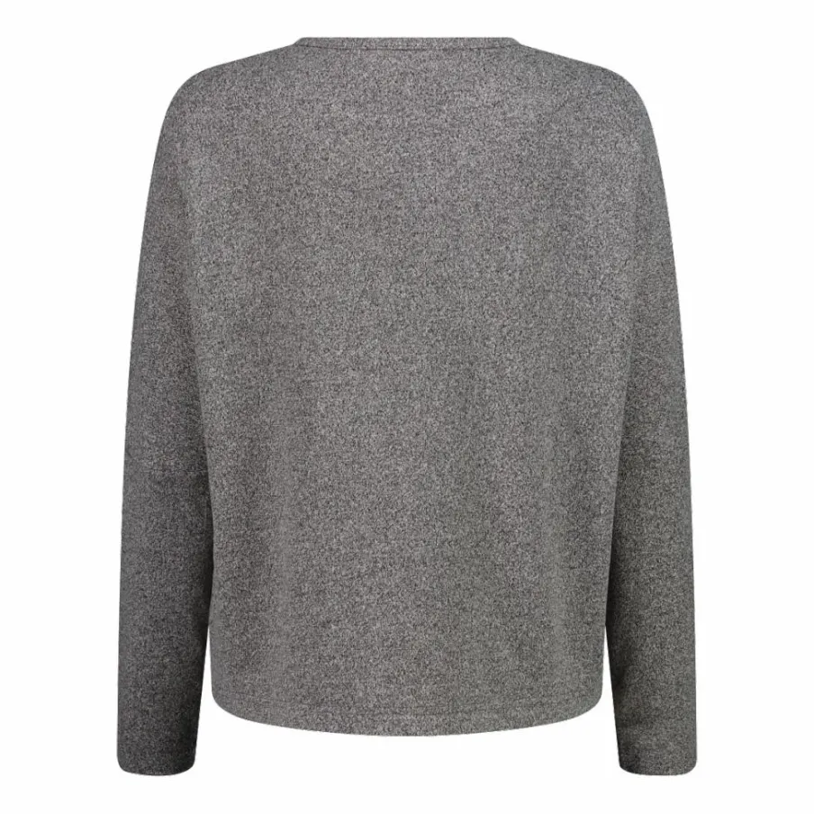 Donna CMP Maglioni E Felpe^Maglia da donna con collo a barchetta in tessuto jersey mélange