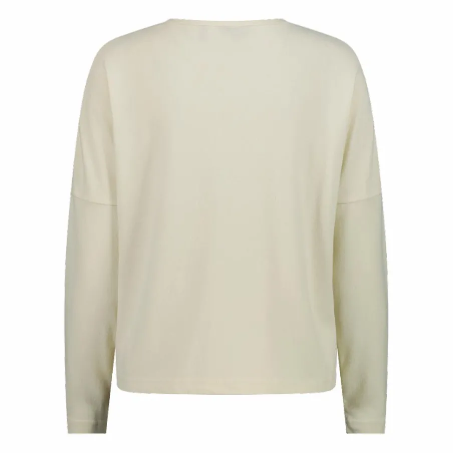 Donna CMP Maglioni E Felpe^Maglia da donna con collo a barchetta in tessuto jersey mélange