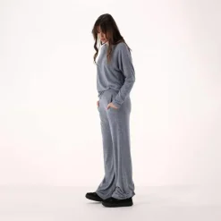 Donna CMP Maglioni E Felpe^Maglia da donna con collo a barchetta in tessuto jersey mélange