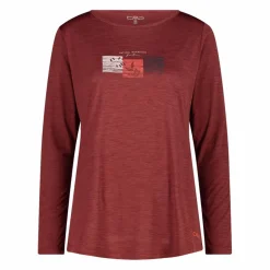 Donna CMP Polo E T-Shirt^Maglia leggera da donna in jersey melange