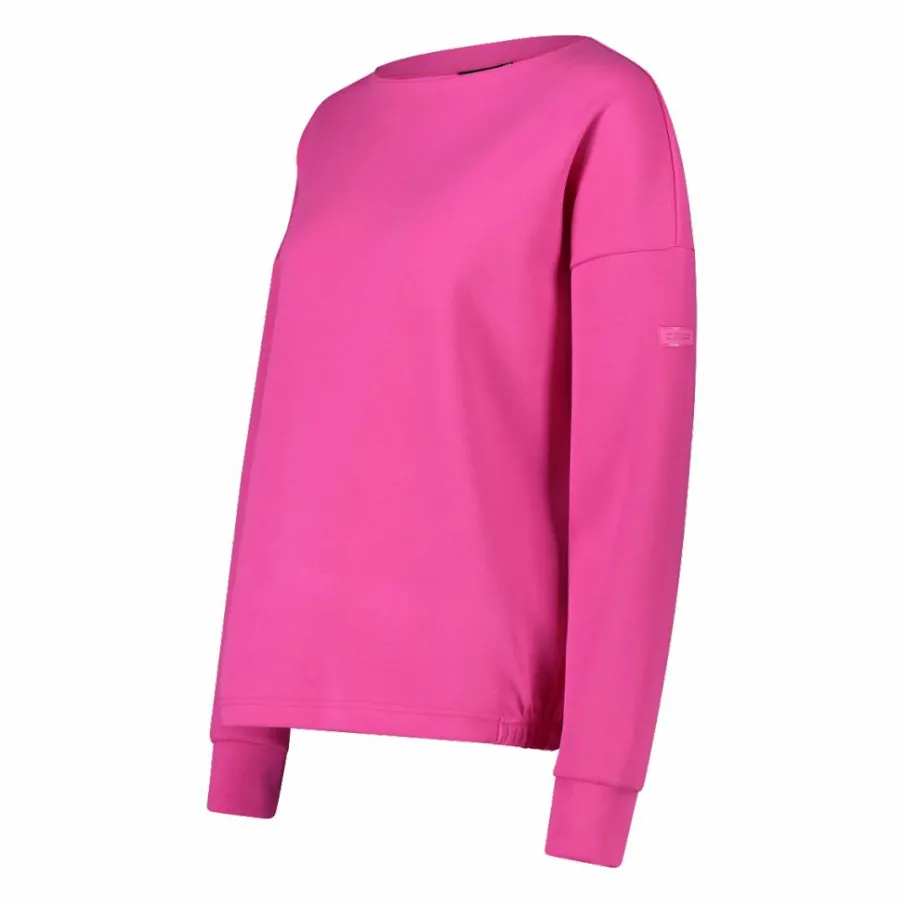 Donna CMP Maglioni E Felpe^Maglia Manica Lunga in Light French Terry Stretch da Donna