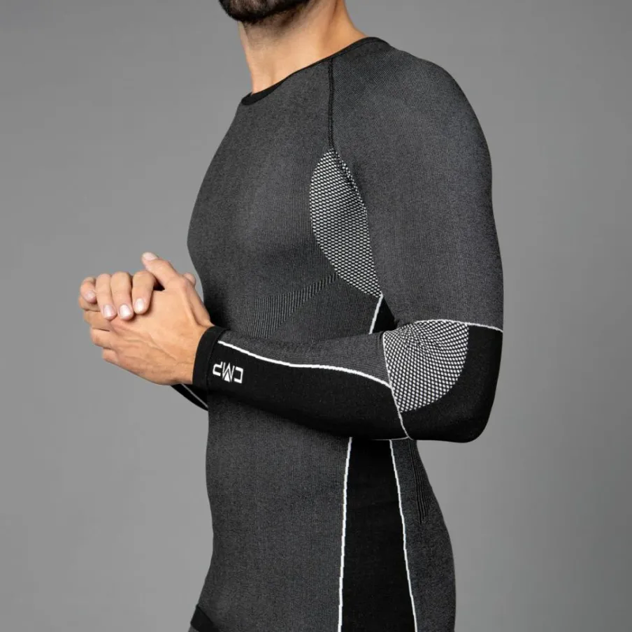 Uomo CMP Top E Magliette^Maglia termica a maniche lunghe da uomo senza cuciture
