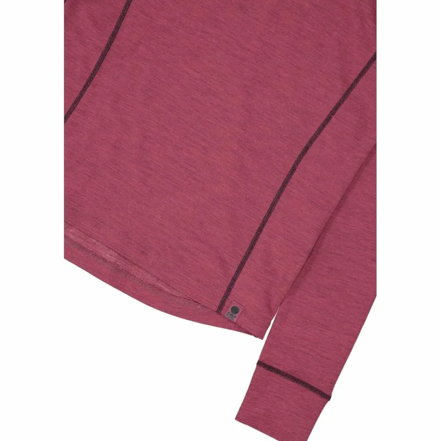 Donna CMP Pile^Maglia termica a maniche lunghe in merino con mezza zip da donna Unlimitech