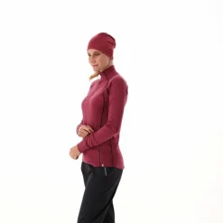 Donna CMP Pile^Maglia termica a maniche lunghe in merino con mezza zip da donna Unlimitech