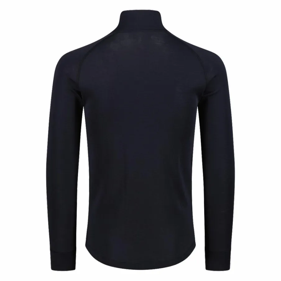 Uomo CMP Pile^Maglia termica a maniche lunghe in merino con mezza zip da uomo Unlimitech