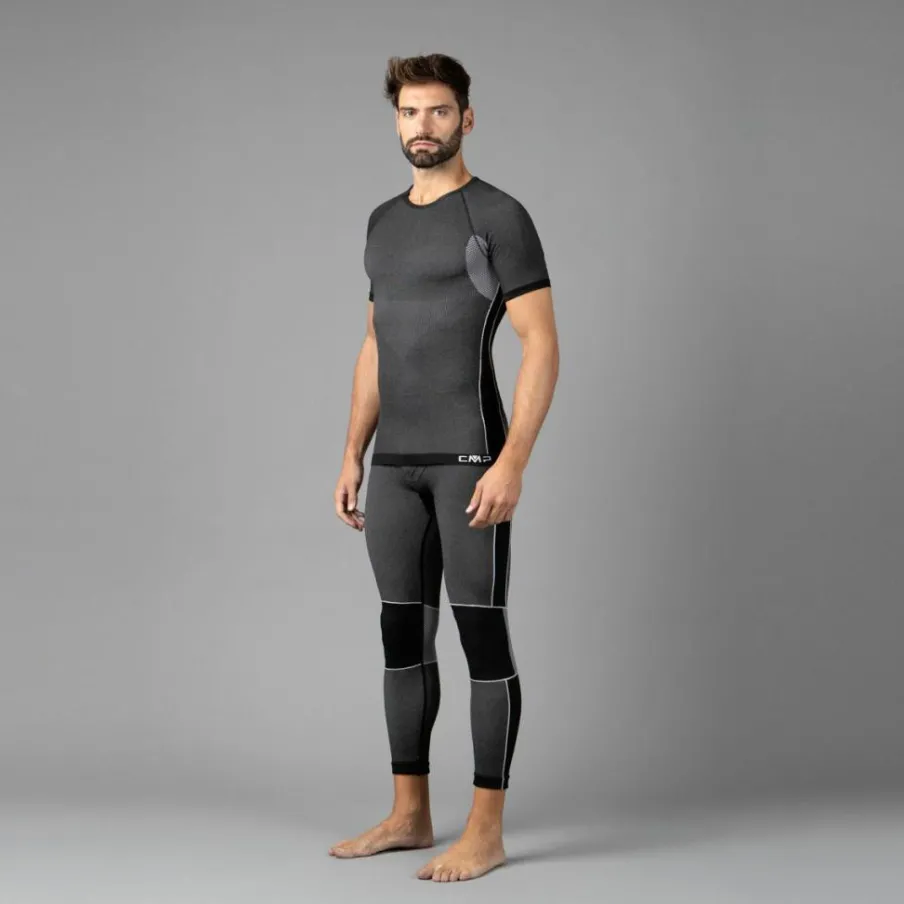 Uomo CMP Top E Magliette^Maglia termica a maniche corte da uomo senza cuciture