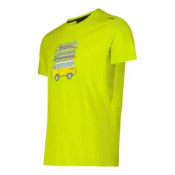 Uomo CMP Polo E T-Shirt^Maglietta cotone stampa tropicale