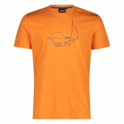 Uomo CMP Polo E T-Shirt^Maglietta cotone stampa tropicale