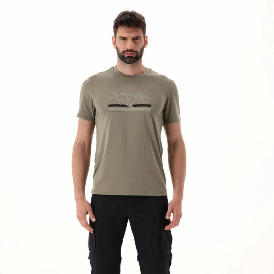 Uomo CMP Polo E T-Shirt^Maglietta girocollo tecnica
