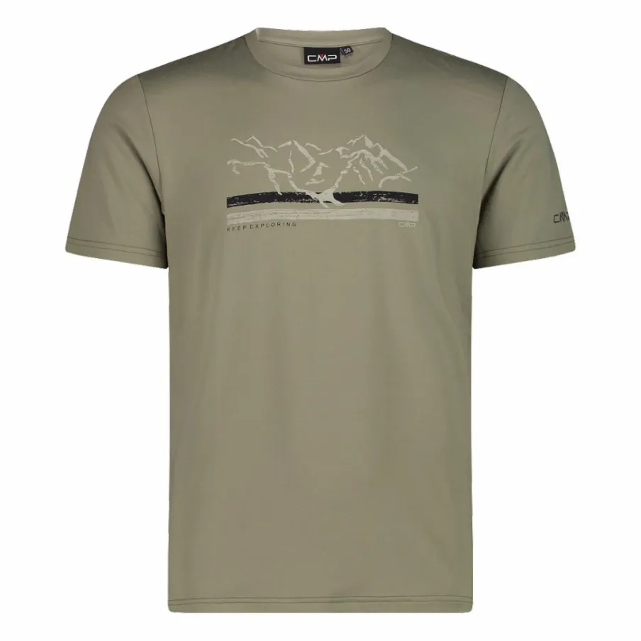 Uomo CMP Polo E T-Shirt^Maglietta girocollo tecnica