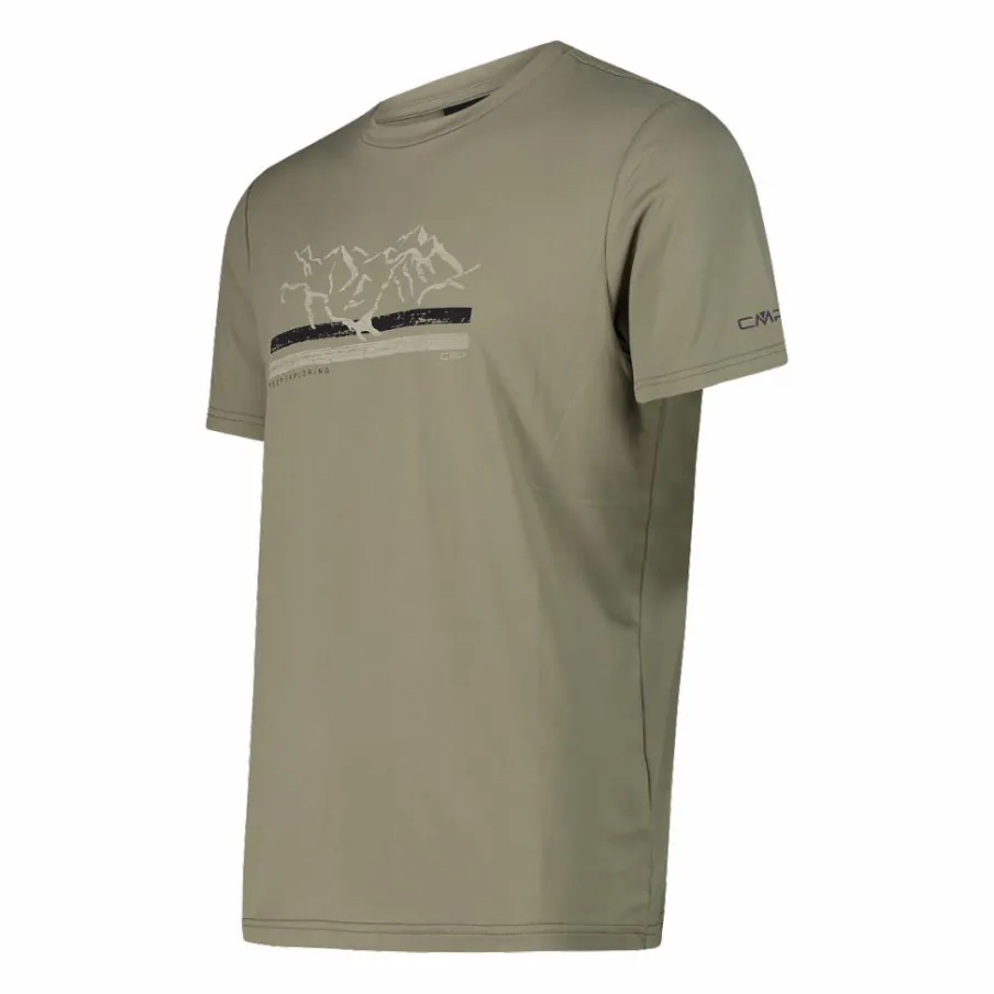 Uomo CMP Polo E T-Shirt^Maglietta girocollo tecnica