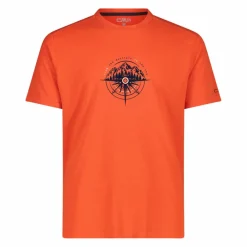Uomo CMP Polo E T-Shirt^Maglietta piquet stampa adventure
