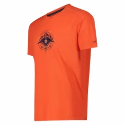Uomo CMP Polo E T-Shirt^Maglietta piquet stampa adventure