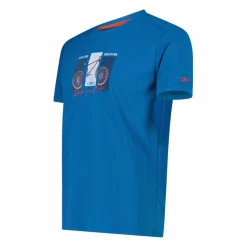 Uomo CMP Polo E T-Shirt^Maglietta piquet stampa adventure