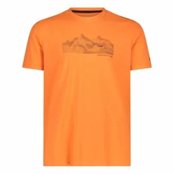 Uomo CMP Polo E T-Shirt^Maglietta piquet stampa adventure