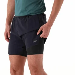 Uomo CMP Pantaloni Running E Ciclismo|Pantaloni Trekking^Pantaloncini Unlimitech 2 in 1 da Uomo