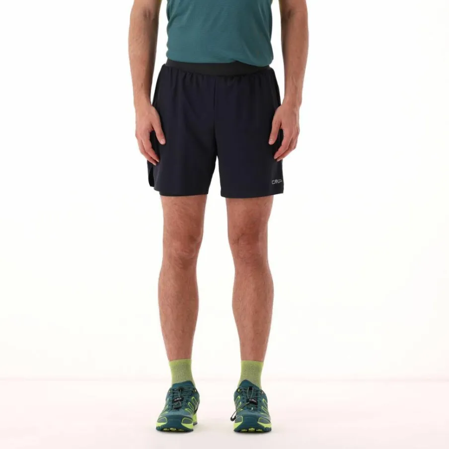 Uomo CMP Pantaloni Running E Ciclismo|Pantaloni Trekking^Pantaloncini Unlimitech 2 in 1 da Uomo