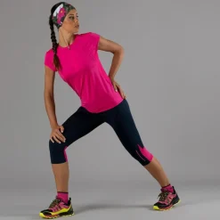 Donna CMP Pantaloni Running E Ciclismo|Pantaloni Trekking^Pantalone 3/4 da donna in poliestere 4-way stretch.